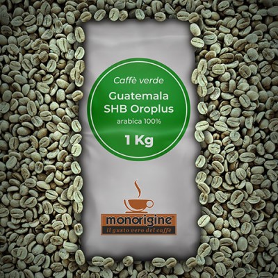 Arabica Green Coffee beans Guatemala SHB Oroplus - 1 Kg