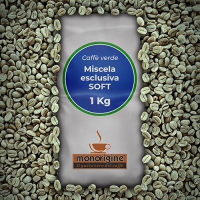 Green Coffee beans Exclusive Mixture "Soft" - 1 Kg